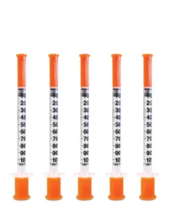 Exel 10PACK - 1 CC Insulin Syringe with 29 G X 1/2" Needle