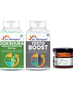 Performance Combo- (Gokshura ,Testo Boost Tablets & Shilajit Resin)